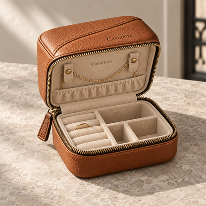 Cavunore Keepsake Jewelry Case closed product view