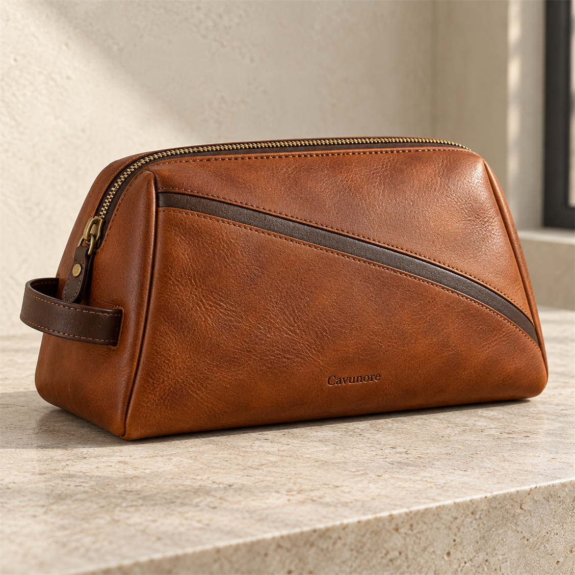 Cavunore Overnight Toiletry Kit closed product view