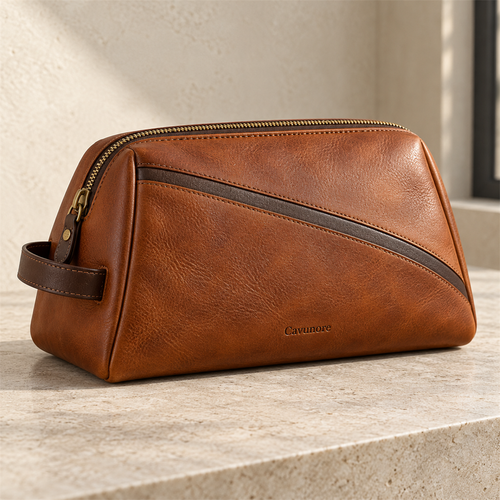 Cavunore Overnight Toiletry Kit closed product view
