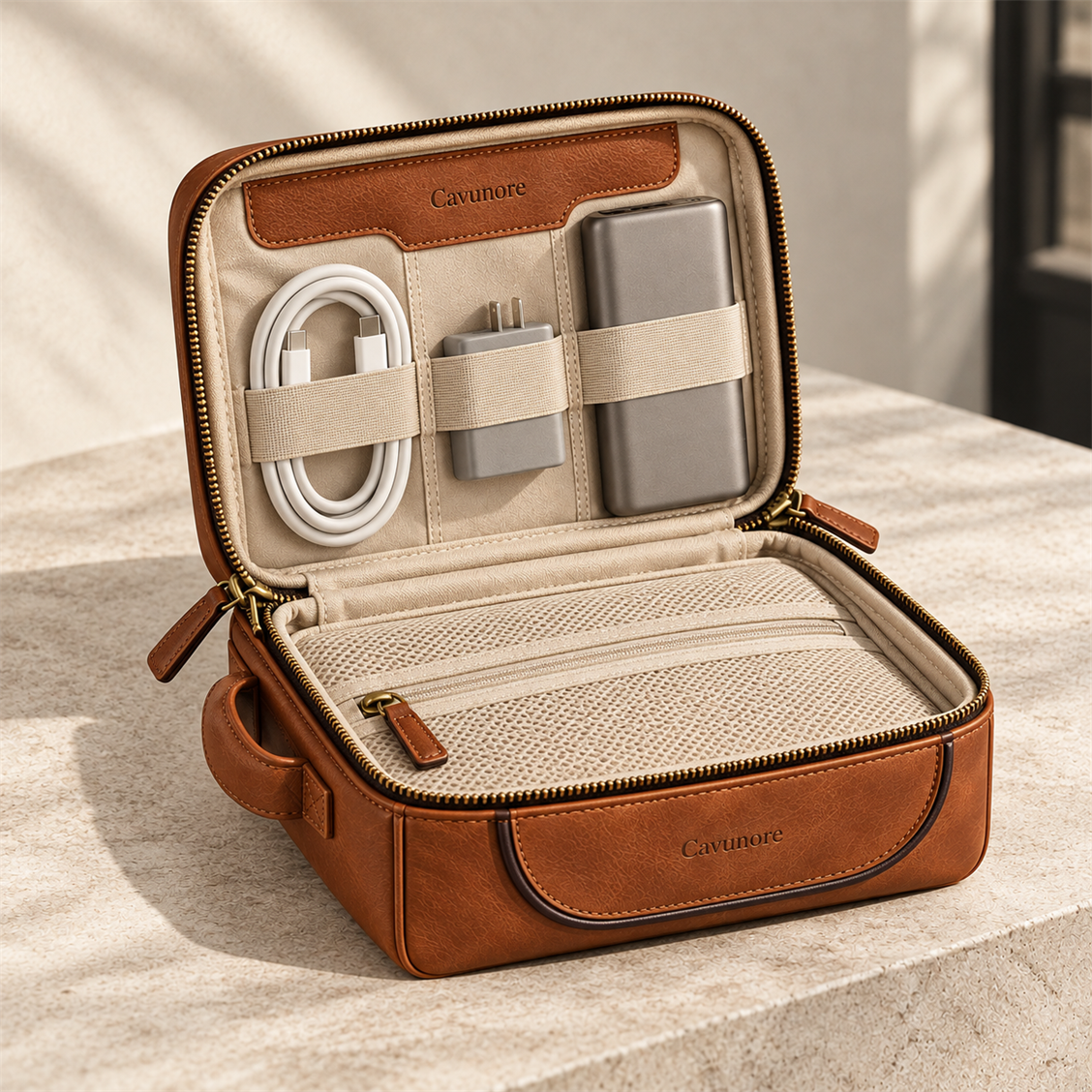 Cavunore Transit Tech Organizer closed product view